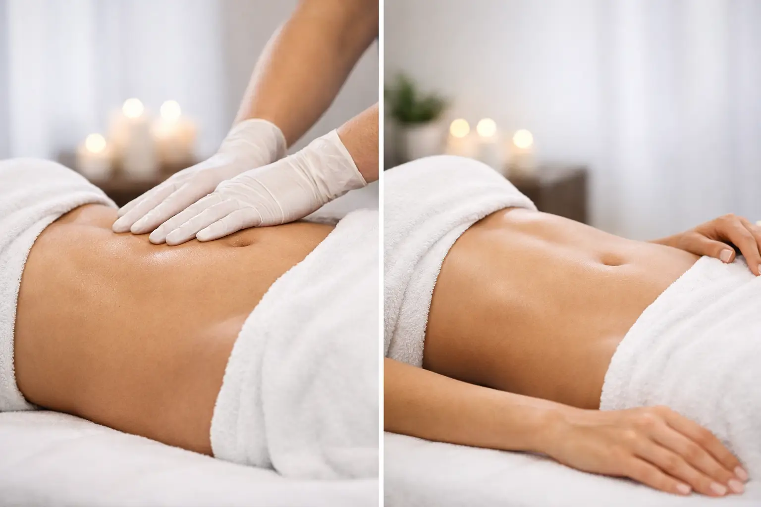 Lymphatic Drainage Before and After Results